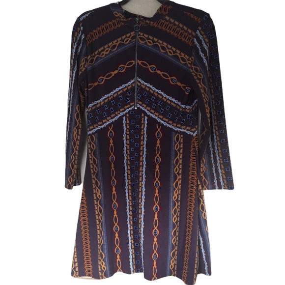 Free People Stella Graphic Print Mini Dress - Picture 3 of 13